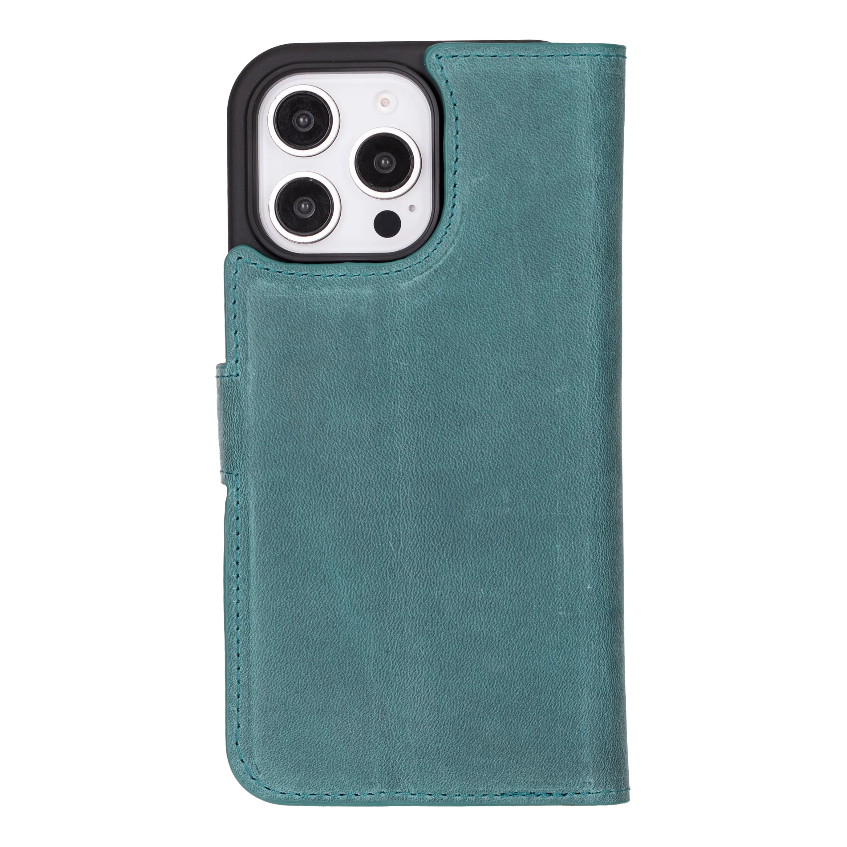 Magic  Detachable Genuine Leather Case