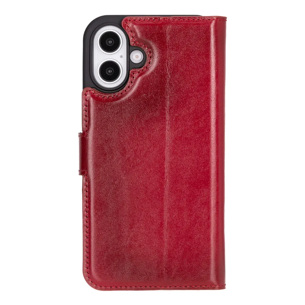 Magic  Detachable Genuine Leather Case