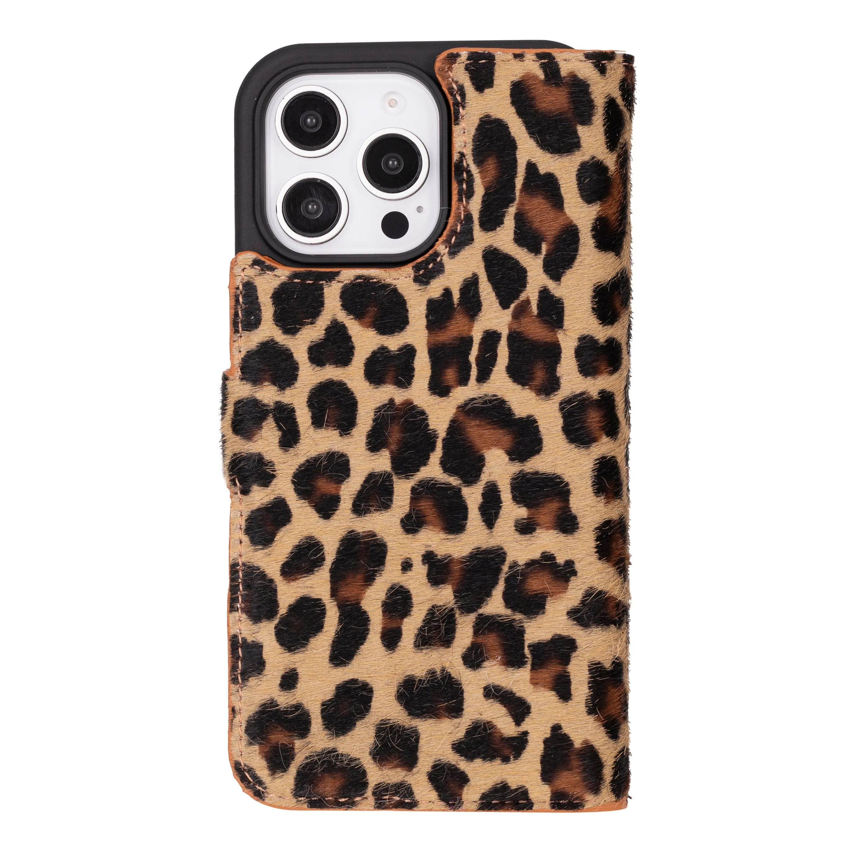 Magic  Detachable Genuine Leather Case