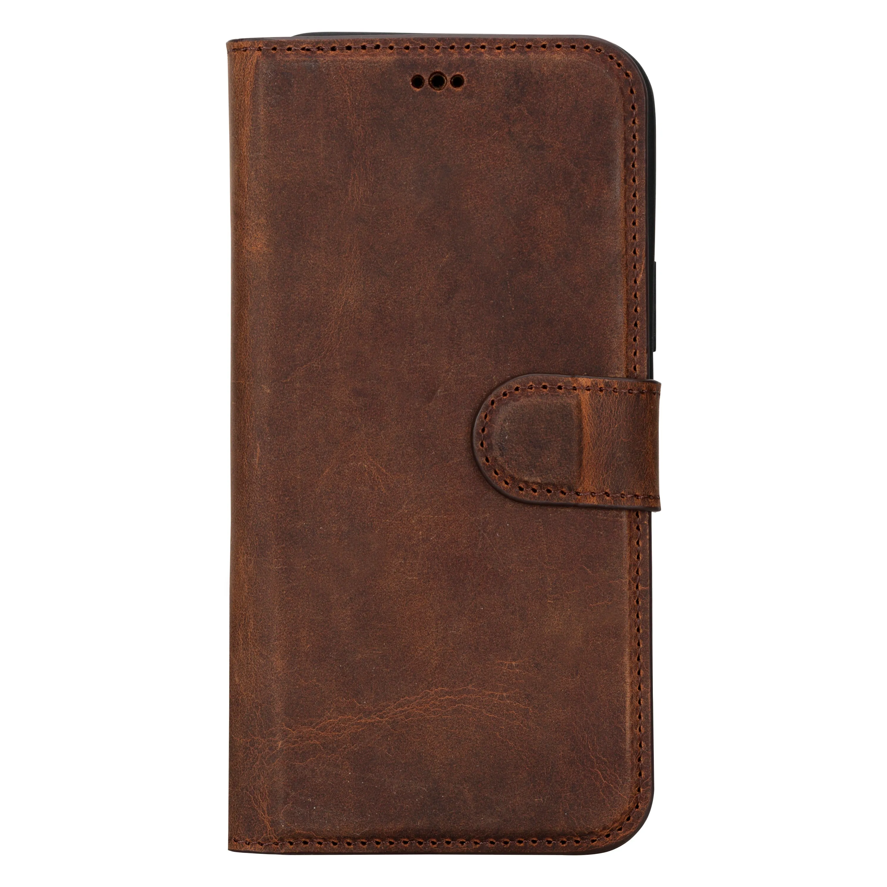 Magic  Detachable Genuine Leather Case
