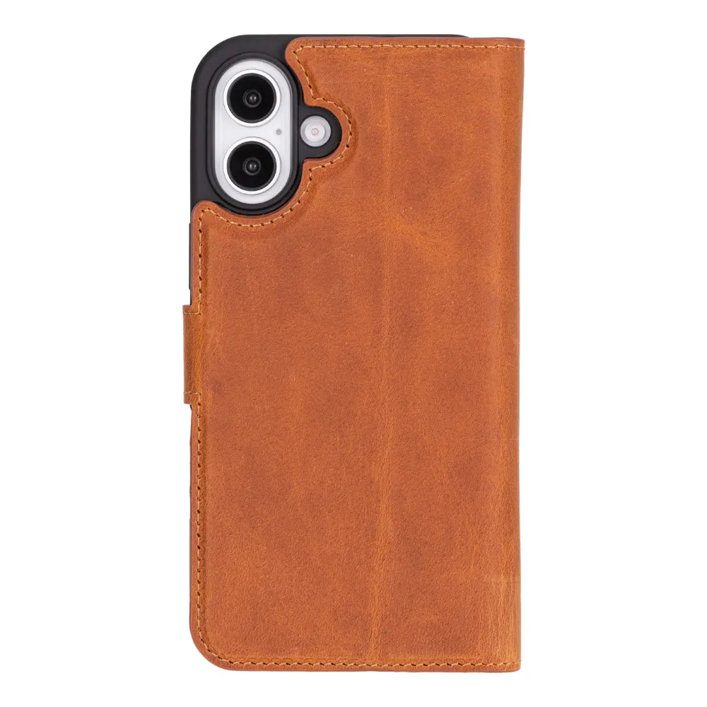 Magic  Detachable Genuine Leather Case