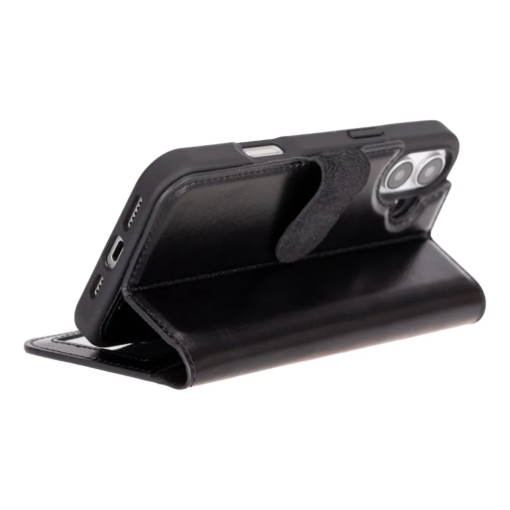 Magic  Detachable Genuine Leather Case