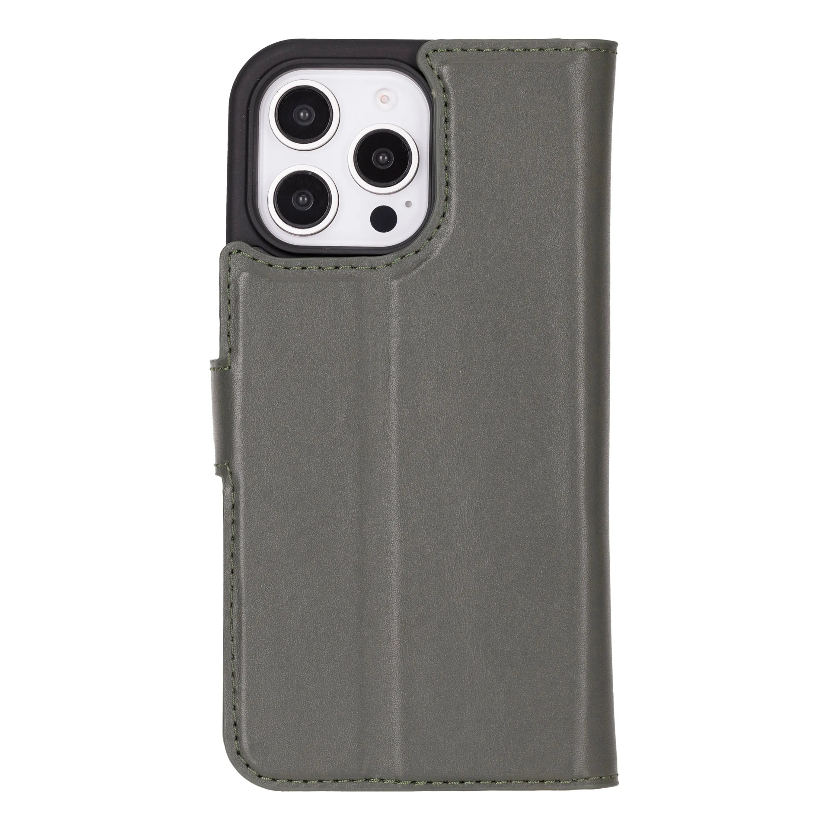Magic  Detachable Genuine Leather Case