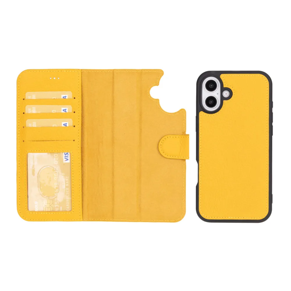 Magic  Detachable Genuine Leather Case