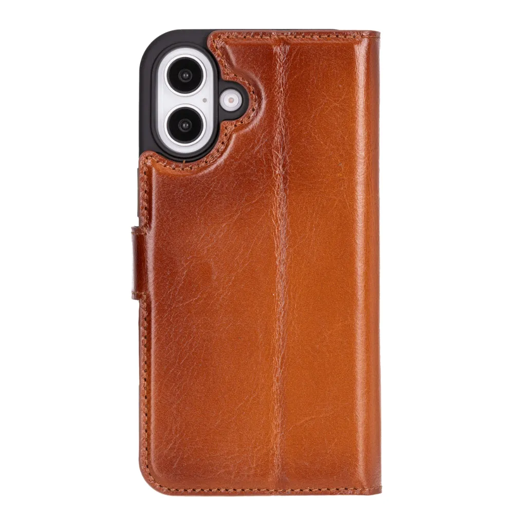 Magic  Detachable Genuine Leather Case
