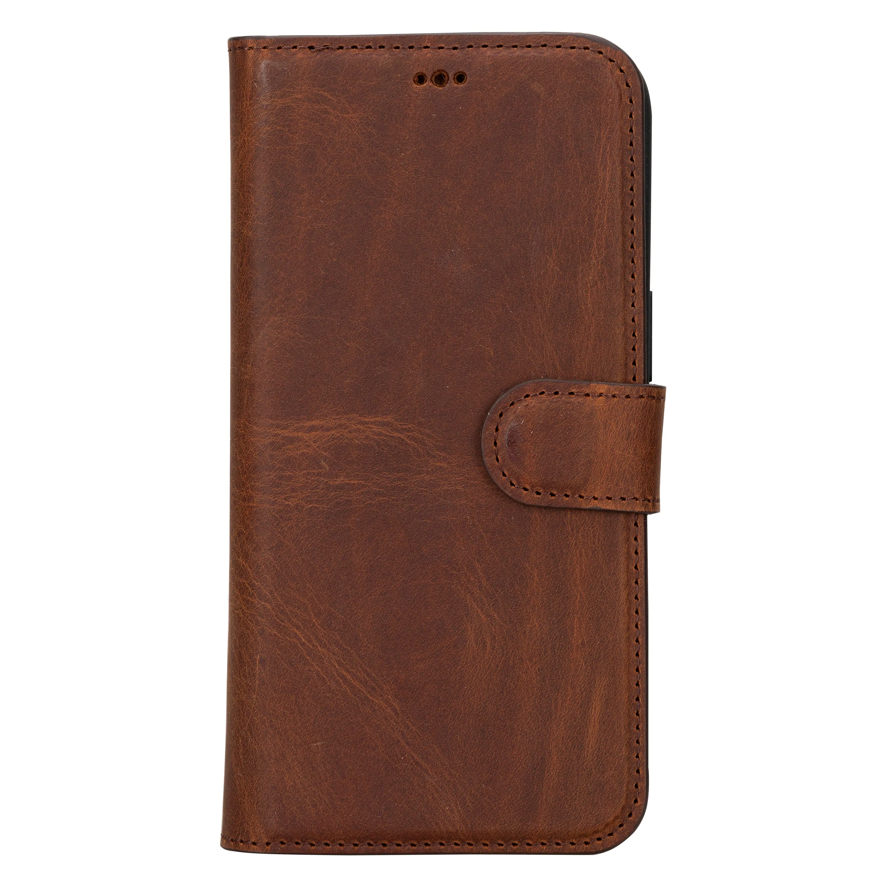 Magic  Detachable Genuine Leather Case