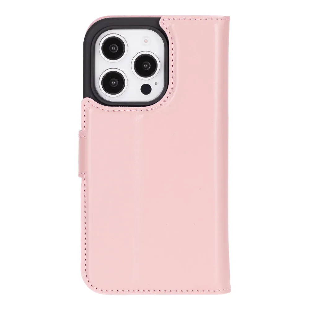 Magic  Detachable Genuine Leather Case