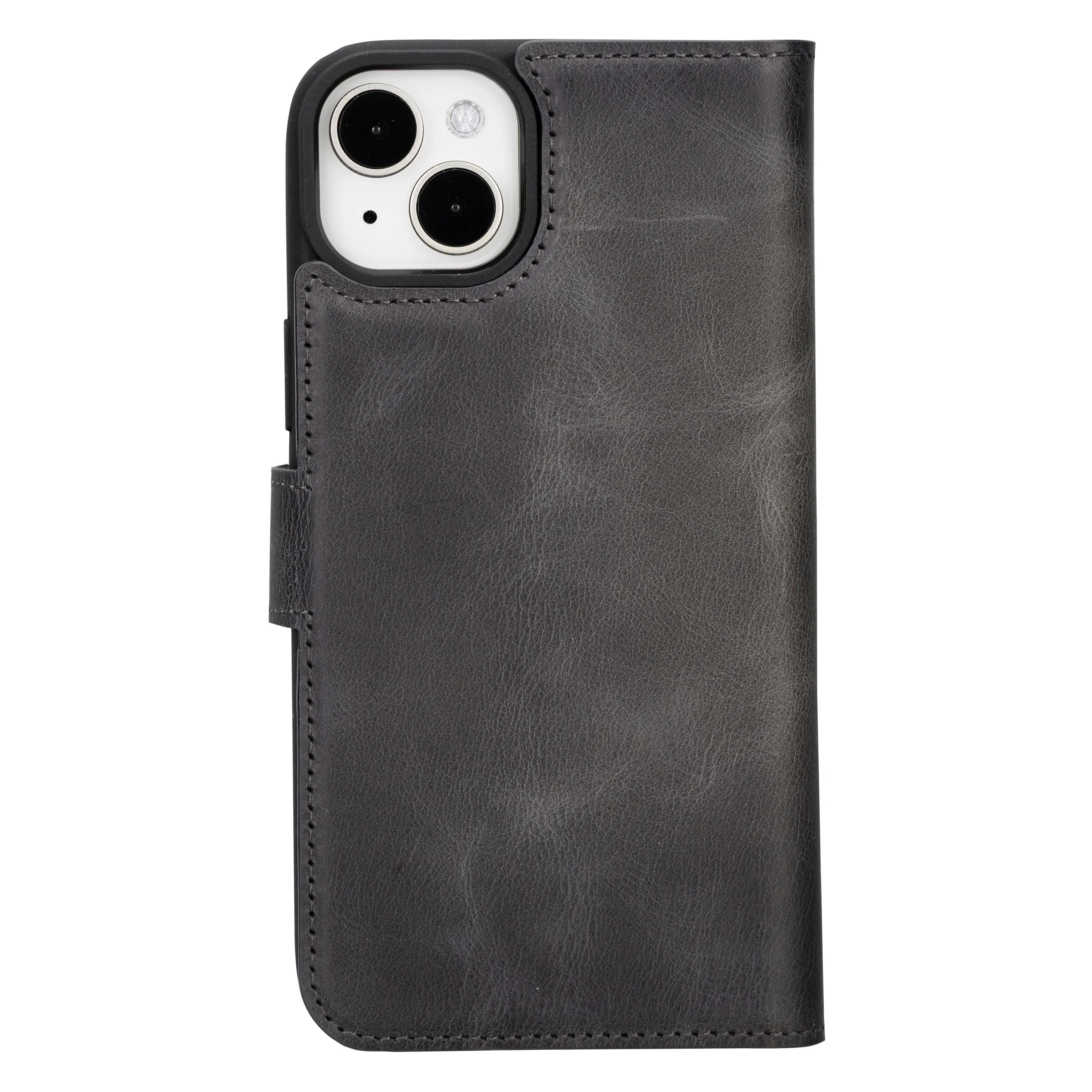 Magic  Detachable Genuine Leather Case