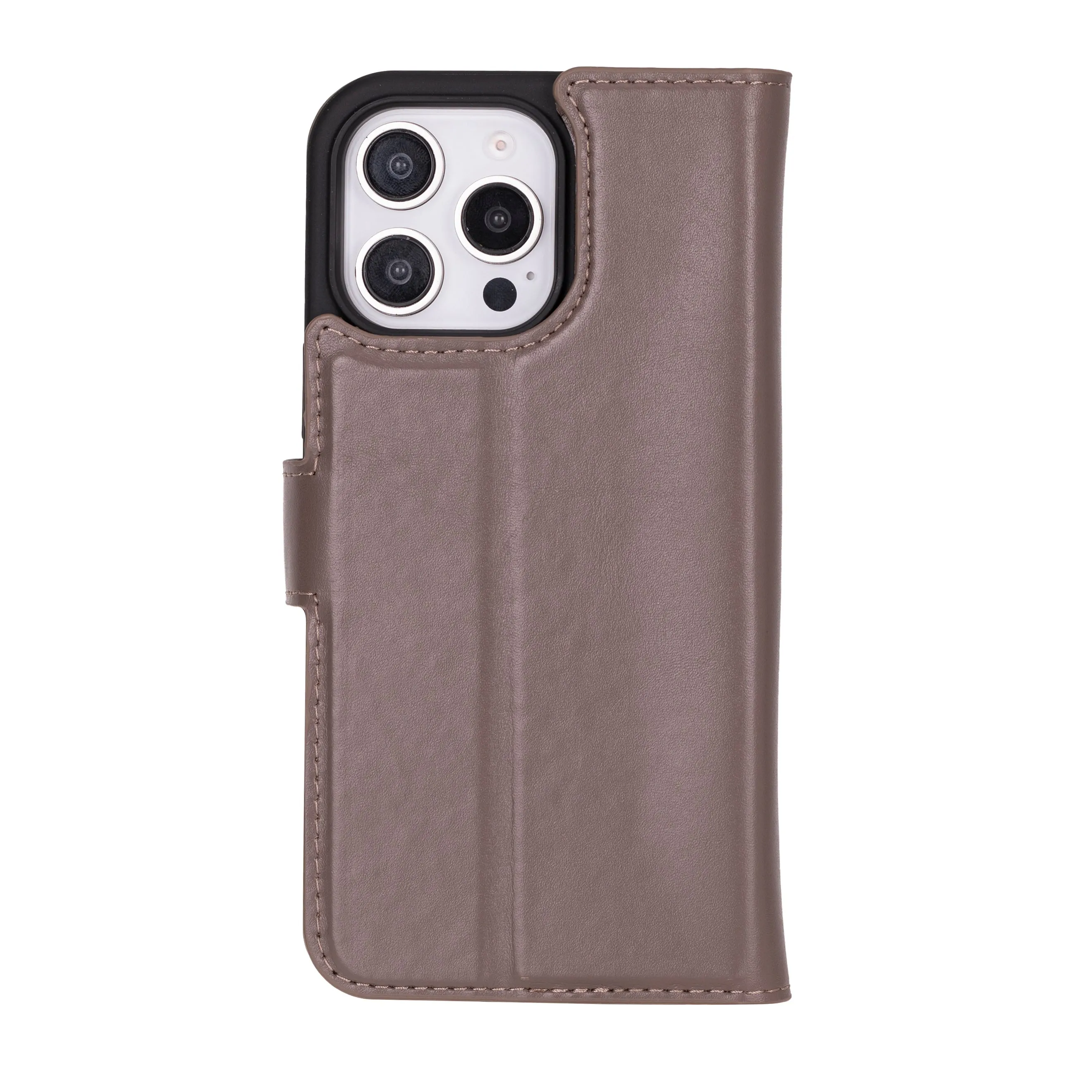 Magic  Detachable Genuine Leather Case