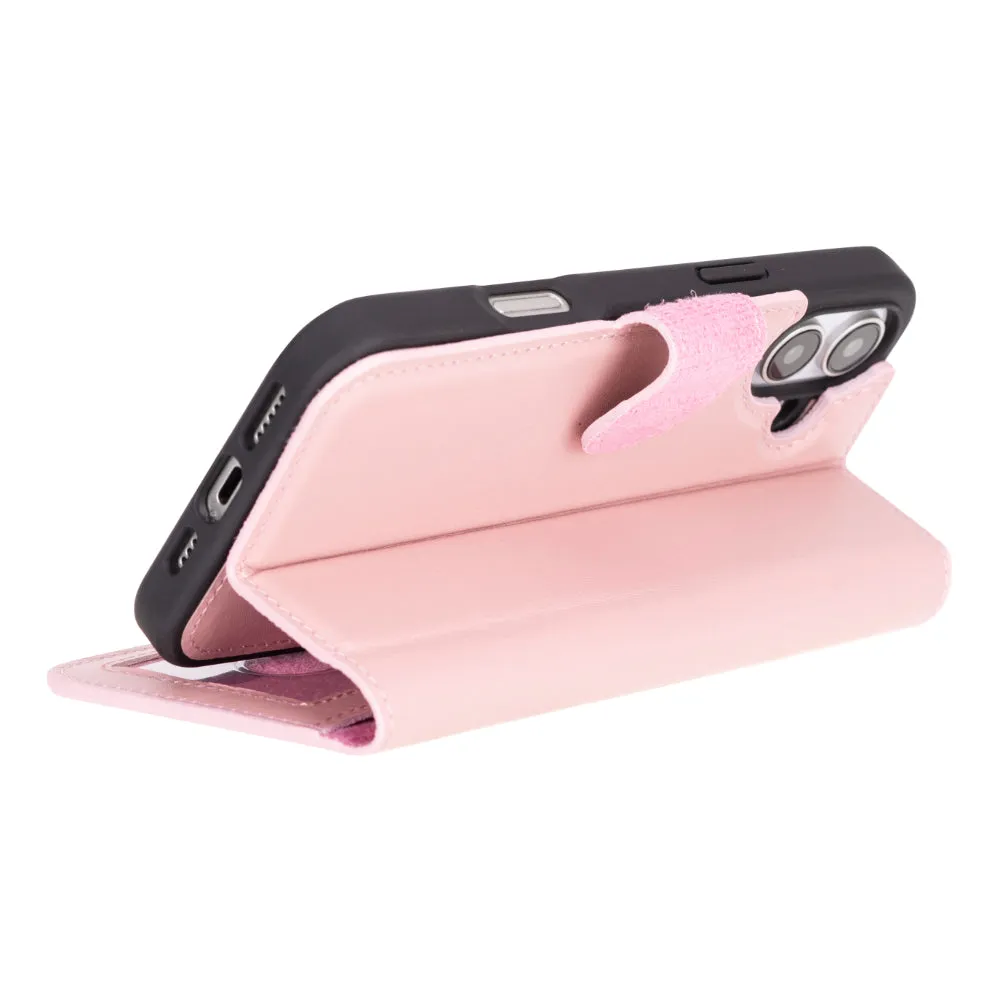 Magic  Detachable Genuine Leather Case