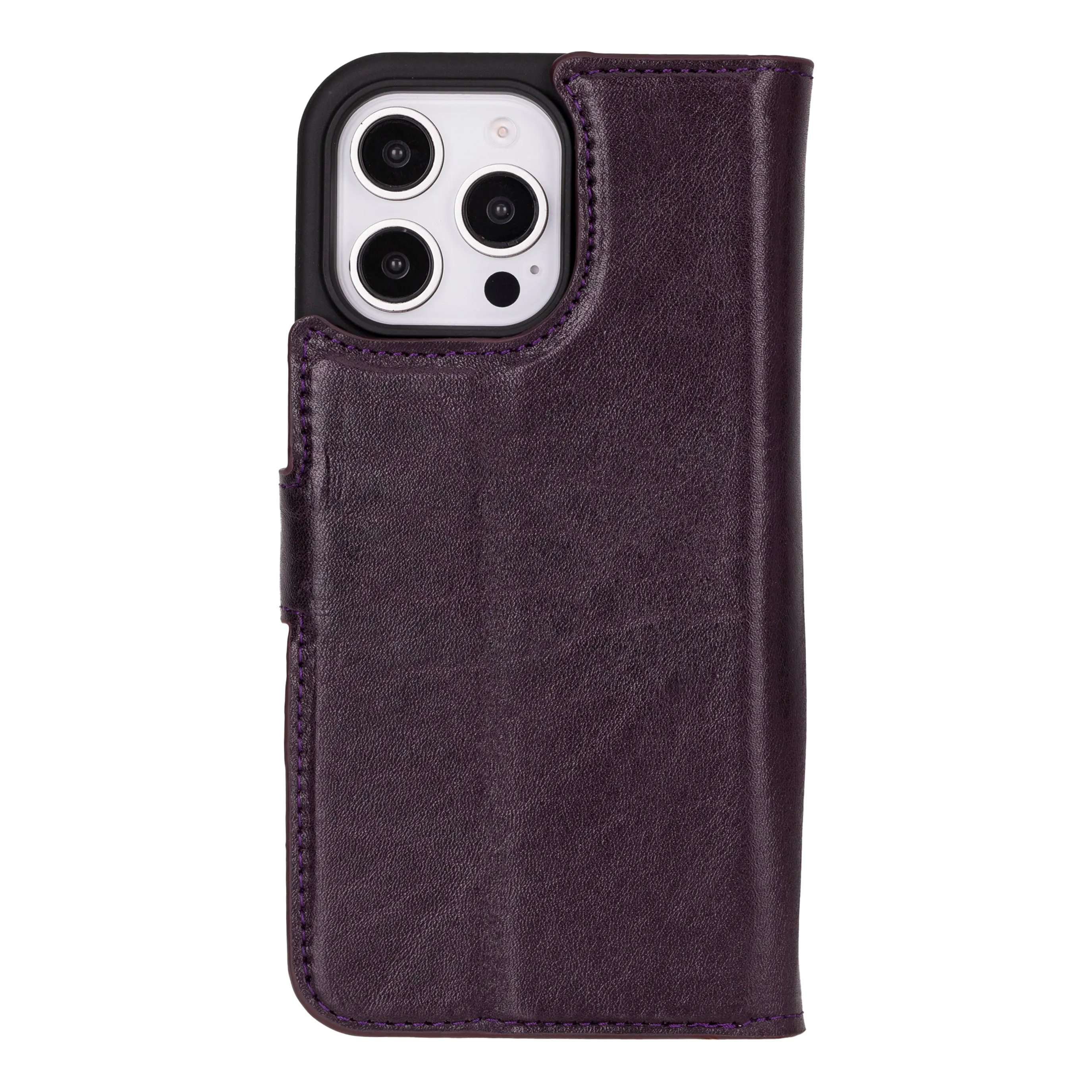 Magic  Detachable Genuine Leather Case