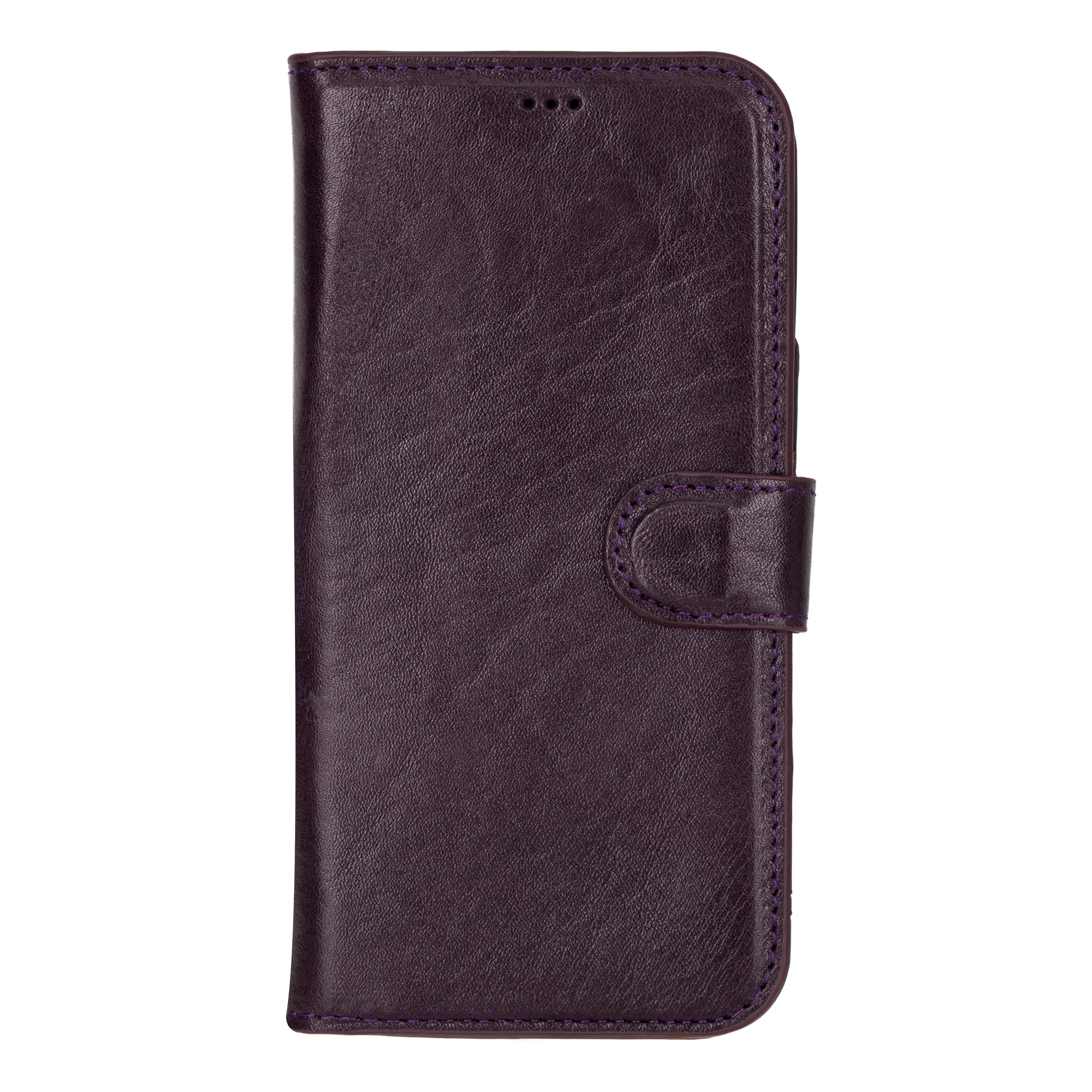 Magic  Detachable Genuine Leather Case