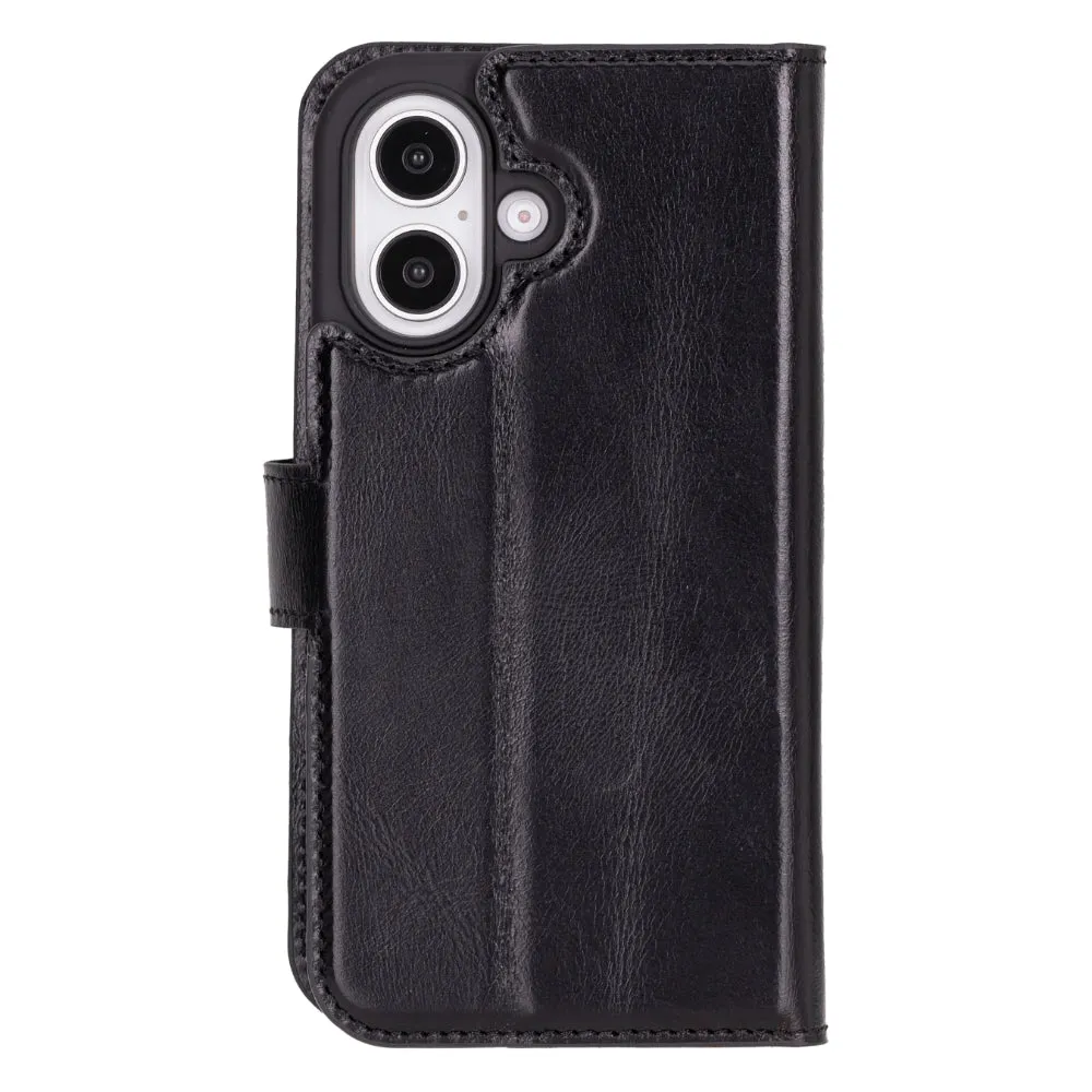 Magic  Detachable Genuine Leather Case