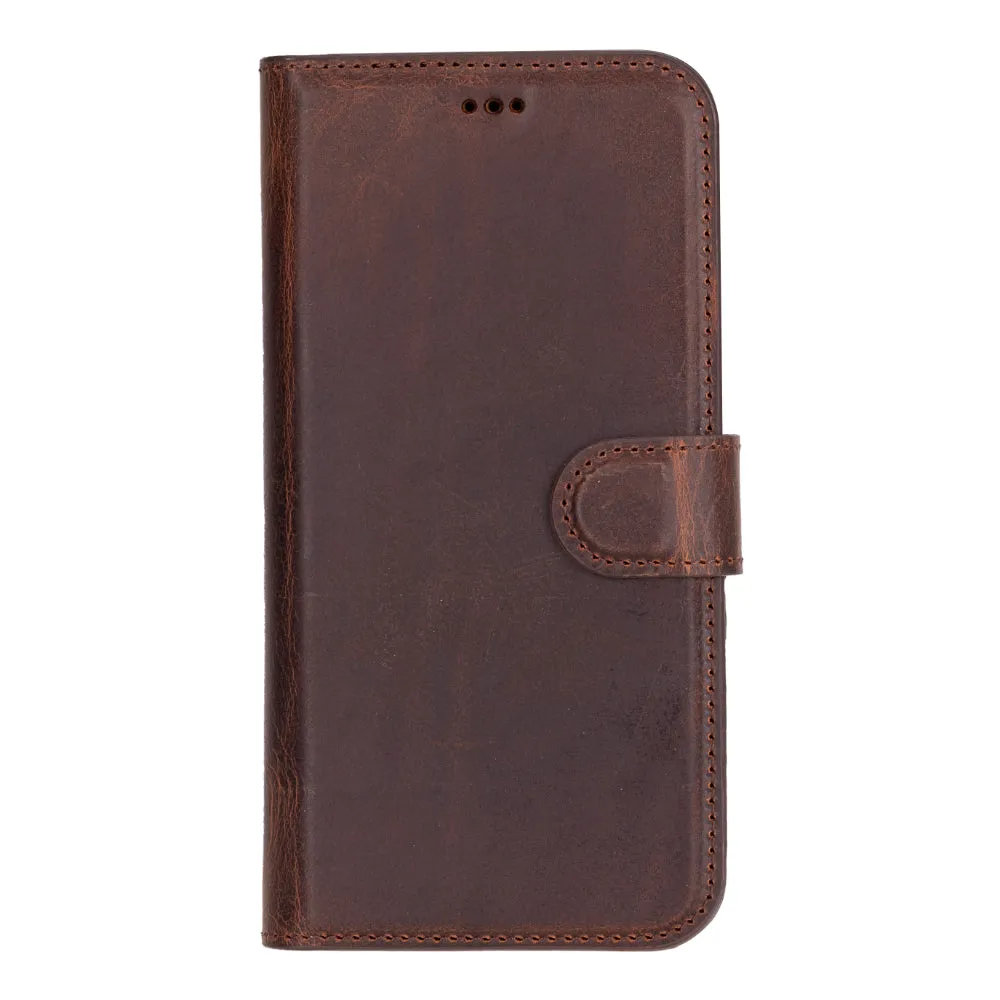 Magic  Detachable Genuine Leather Case