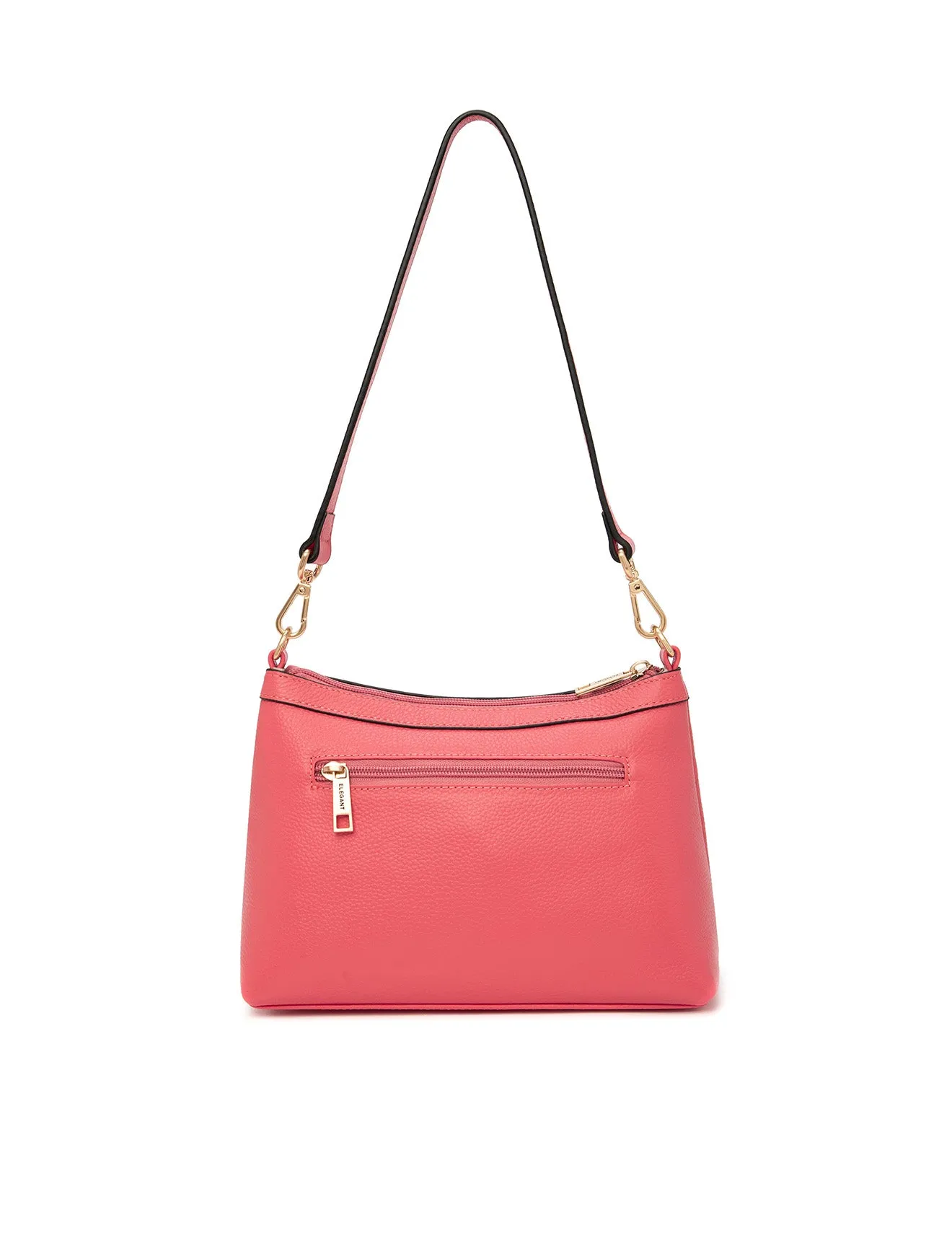 MARCIA LEATHER XBODY BAG-E1-0830-PEACH-SALE