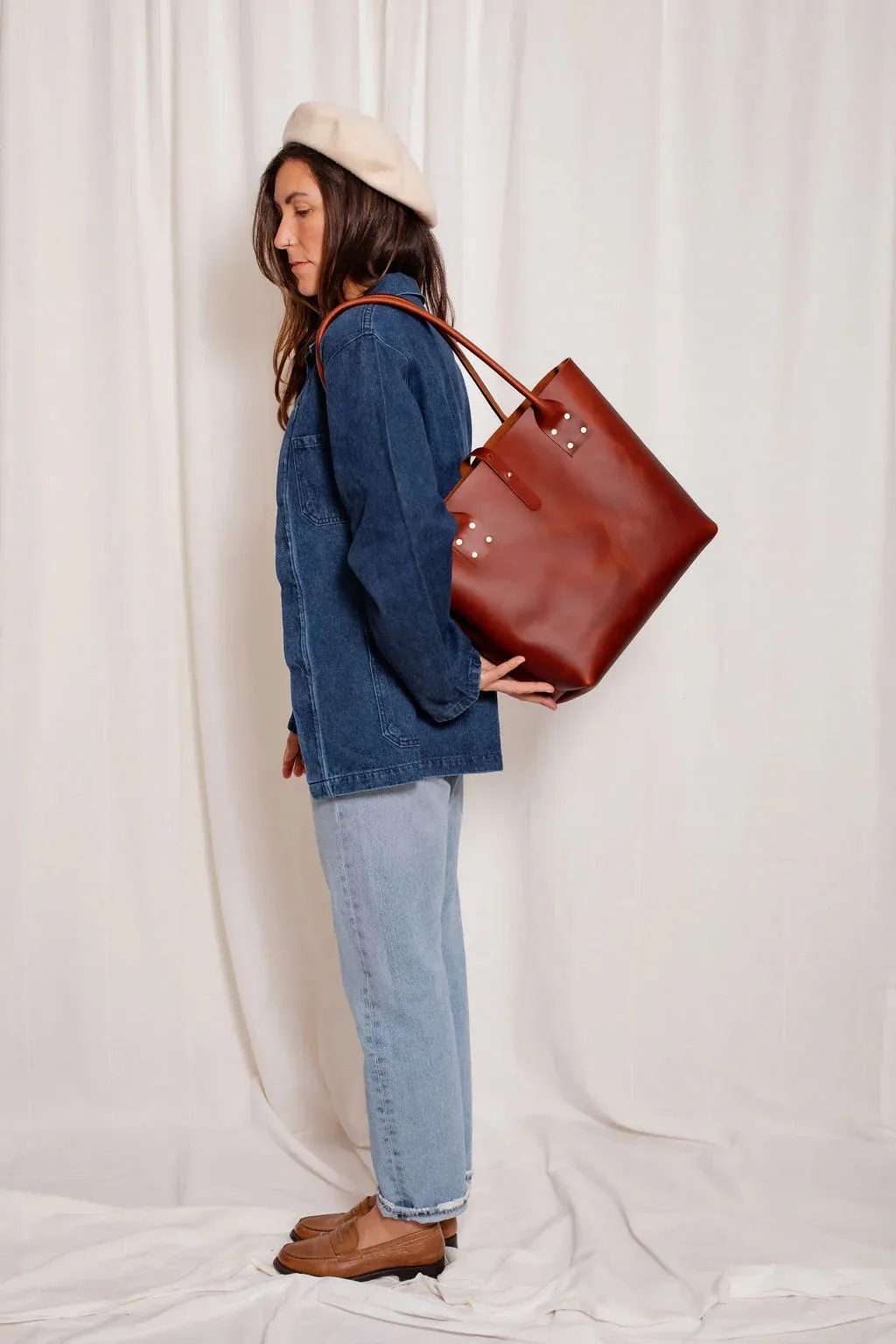 Market Canvas Moore Refined Tote Bag