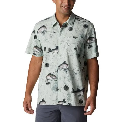Men's Columbia PFG Trollers Best Button up Shirt