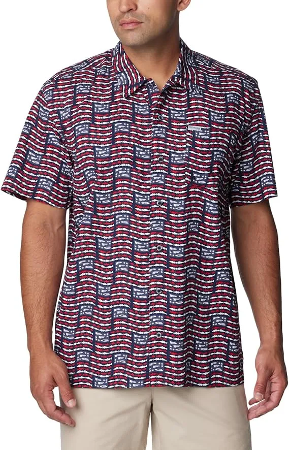 Men's Columbia PFG Trollers Best Button up Shirt