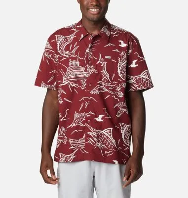 Men's Columbia PFG Trollers Best Button up Shirt