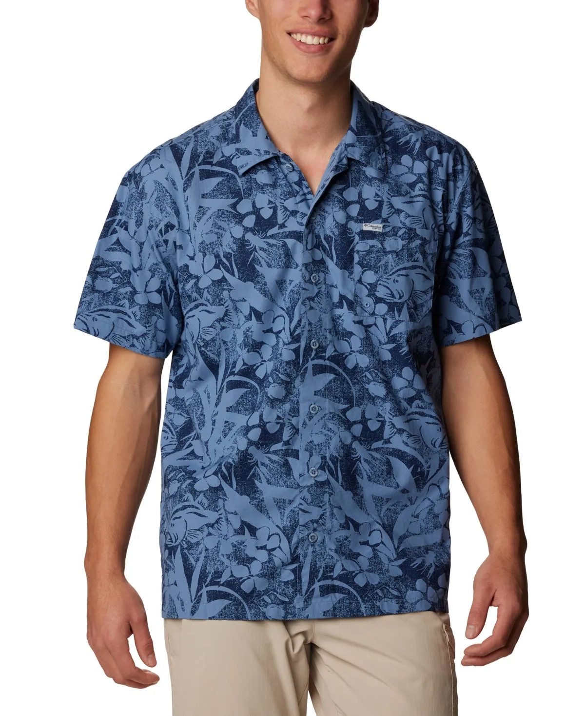 Men's Columbia PFG Trollers Best Button up Shirt