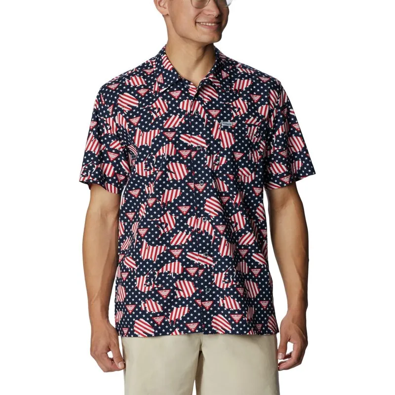 Men's Columbia PFG Trollers Best Button up Shirt