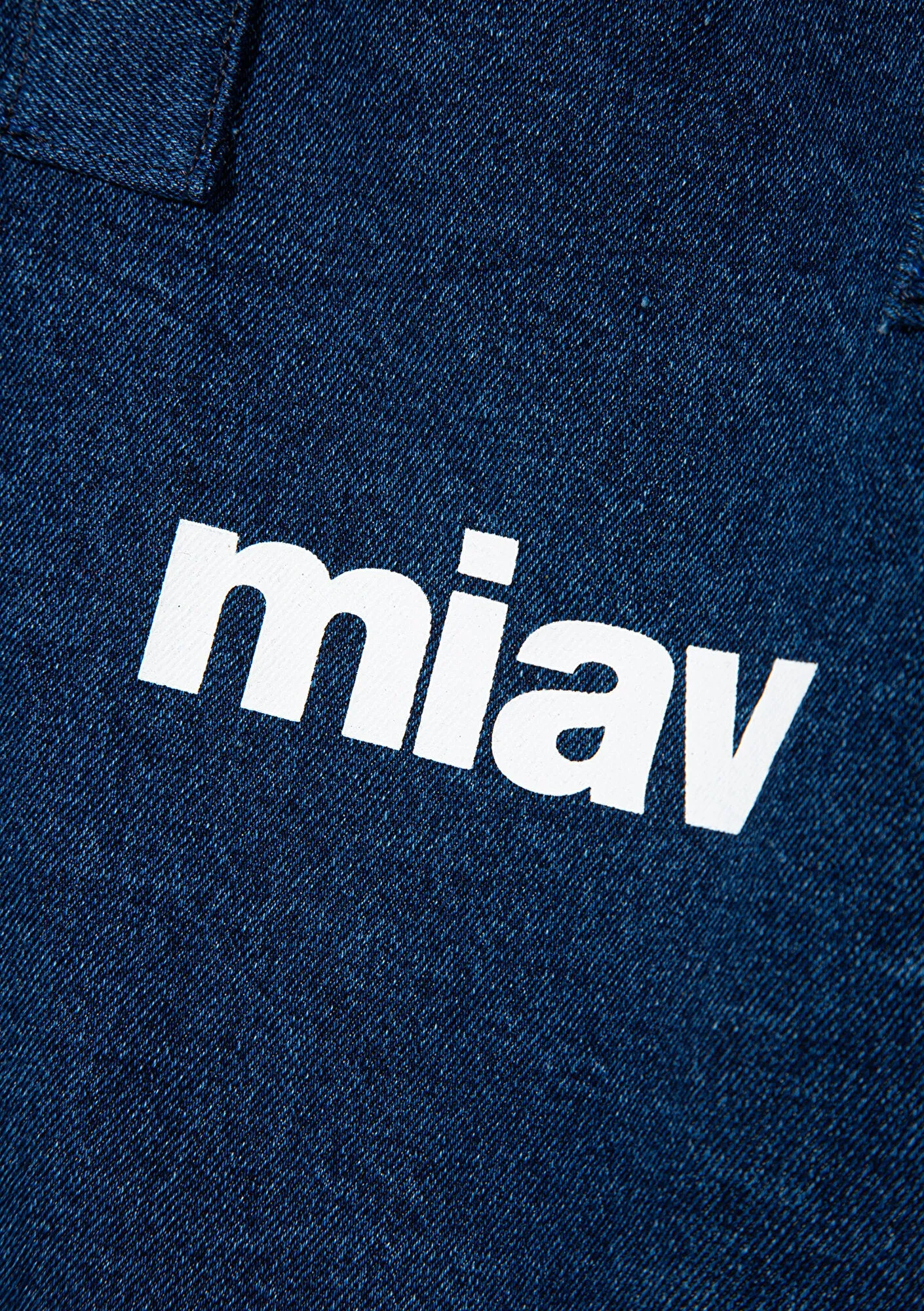 Miav Printed Denim Bag