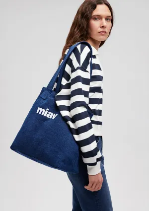 Miav Printed Denim Bag