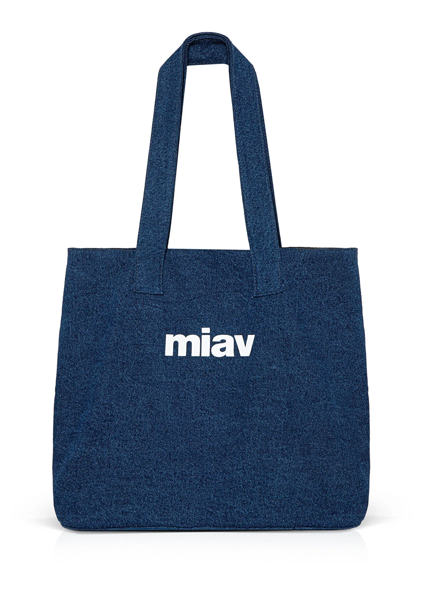 Miav Printed Denim Bag