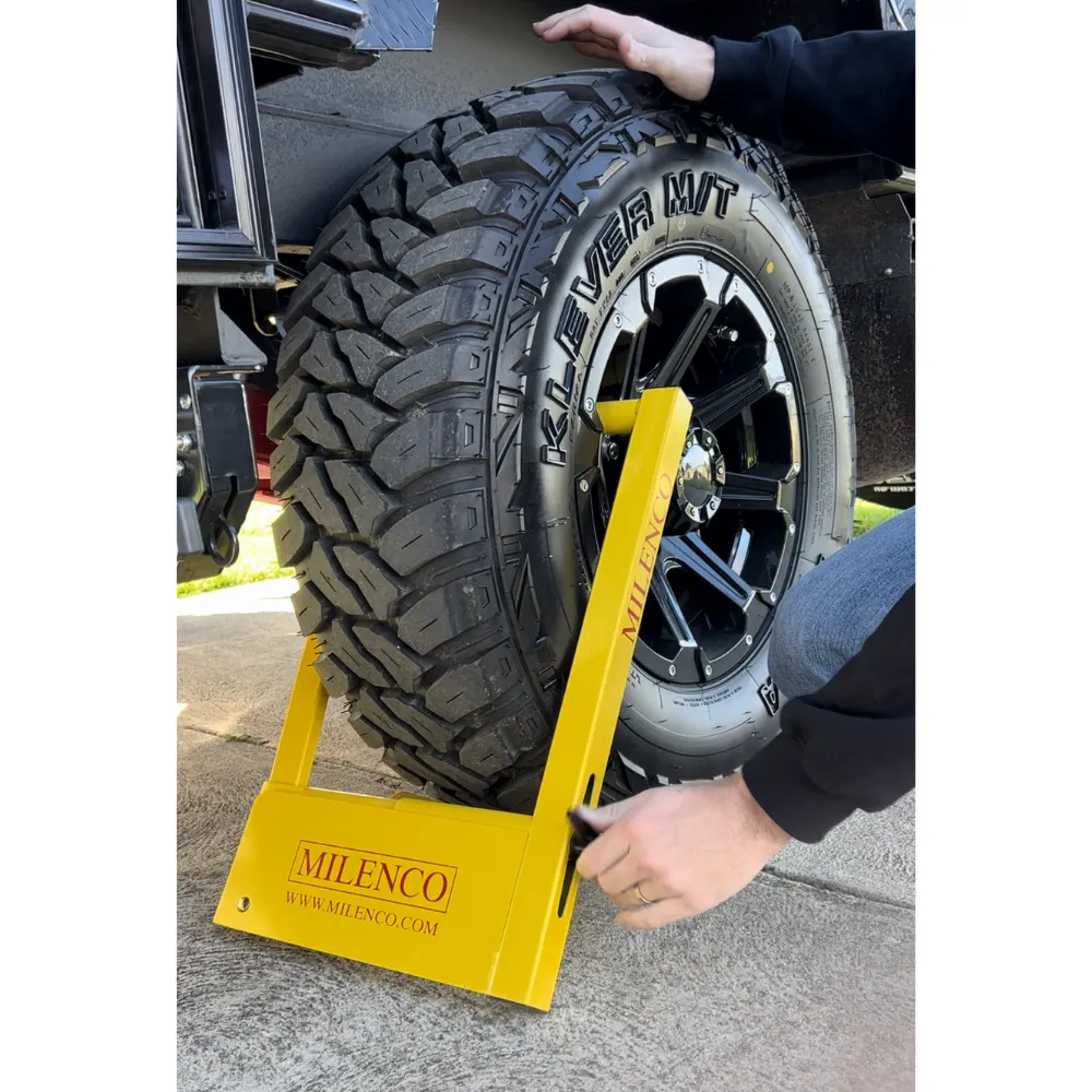 Milenco Australian Wheel Clamp - Up to 295 Width Tyres - MIL6590