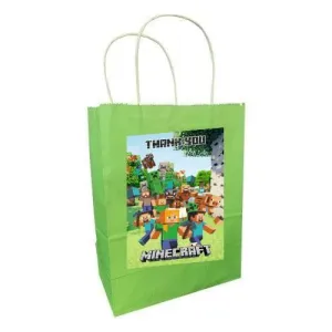 Minecraft Gift Bags - Pack of 10