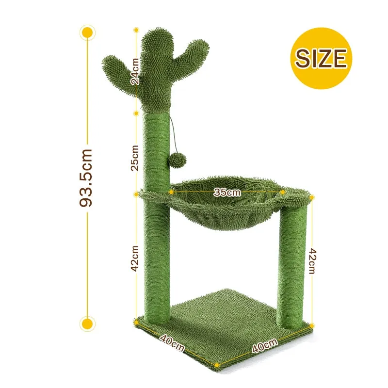 Multi-Level Cat Sisal Tower