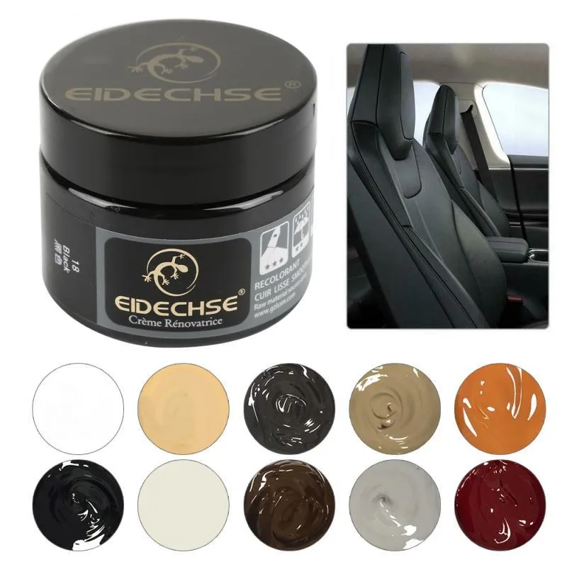 Multifunctional Leather cleaner Refurbishing Cleaner Car Seat Sofa Leather Cleaning Cream All-Purpose Leather Repair Conditioner 11 colors