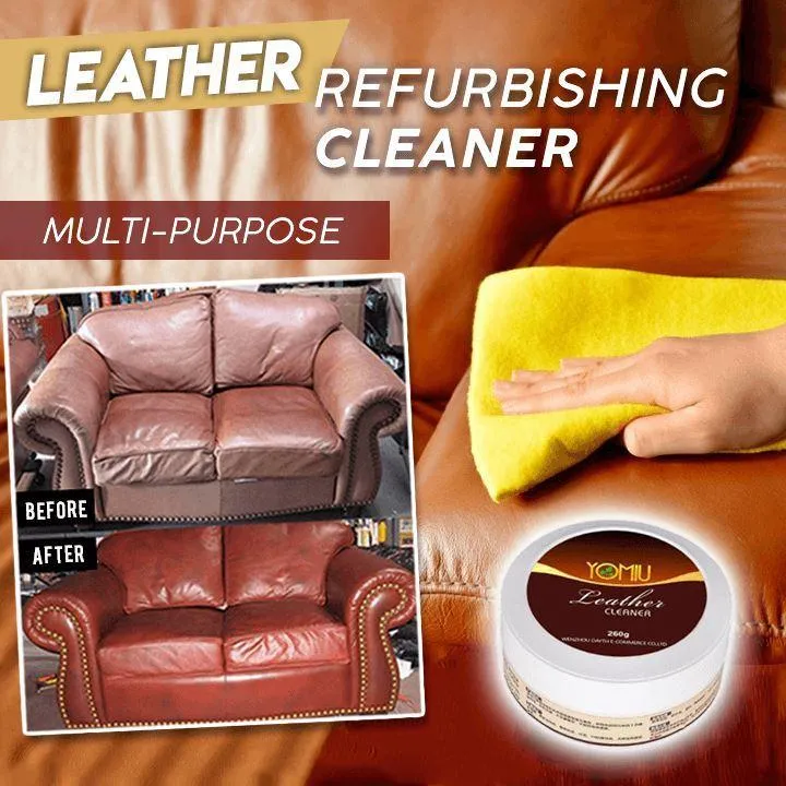 Multifunctional Leather cleaner Refurbishing Cleaner Car Seat Sofa Leather Cleaning Cream All-Purpose Leather Repair Conditioner