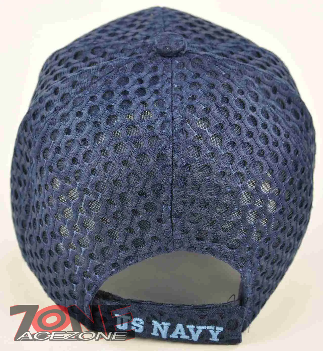 NEW! MESH W/LEATHER US NAVY USN CAP HAT NAVY