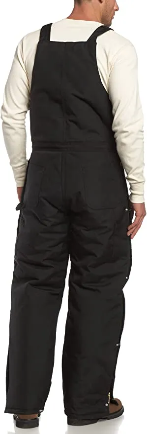New with tags! Carhartt Men's Yukon Extremes Arctic Quilt Lined Zip to Waist Biberalls R33, Black, Sz 36X36, Retails $200 