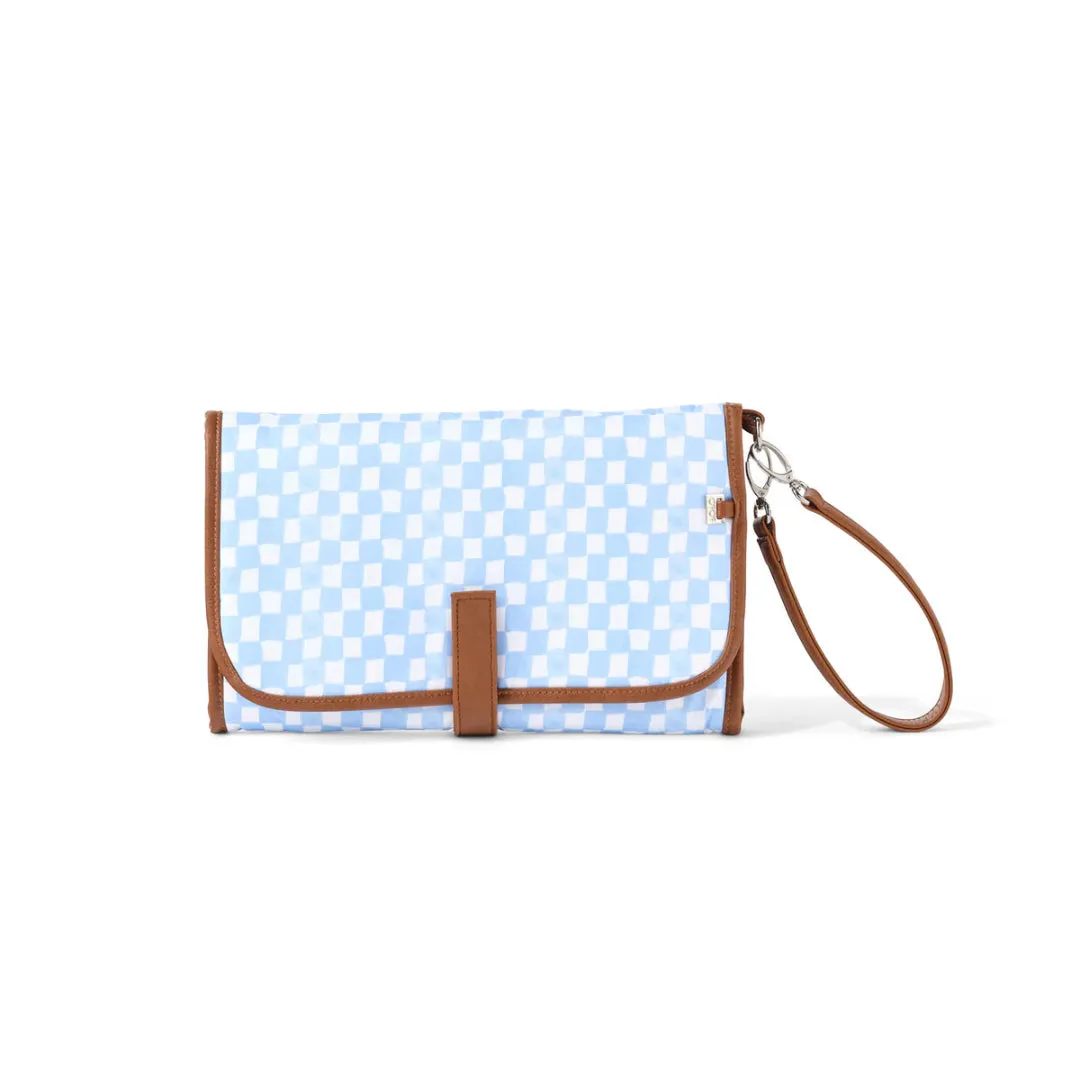 OiOi - Change Mat Clutch - Black Quilt
