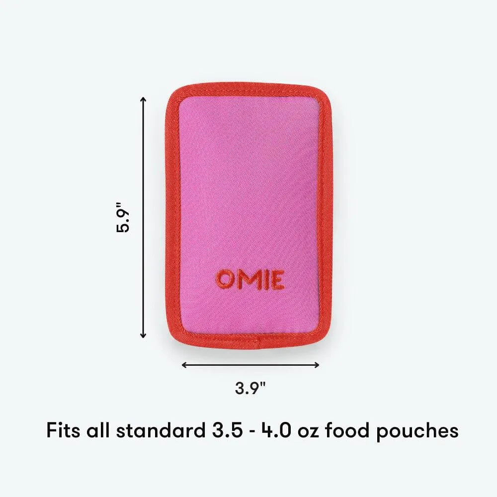 Omiebox OMIECHILL Freezable Yoghurt Pouch Pink