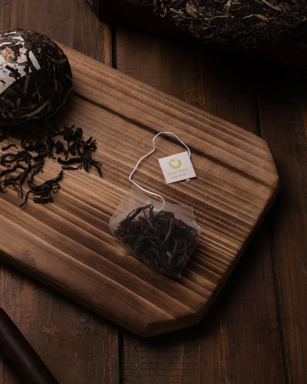 Opus Raw, 
Raw Pu'er Tea Sachets