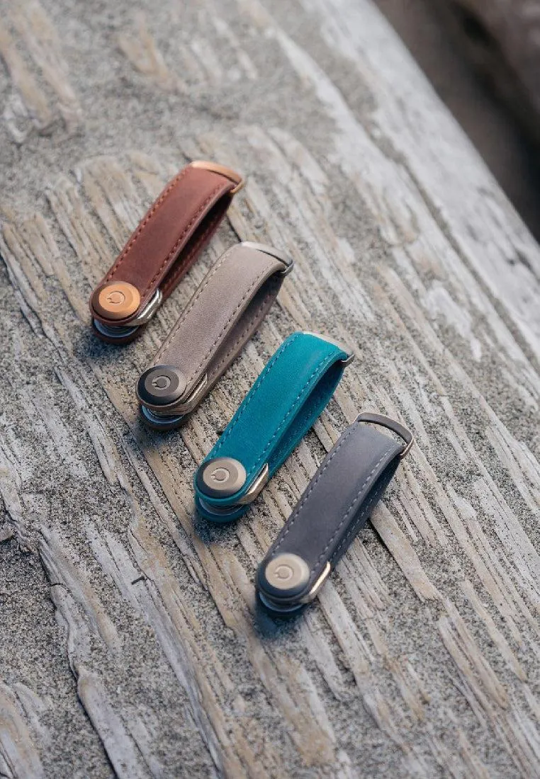 Orbitkey Crazy Horse Leather Steel Grey