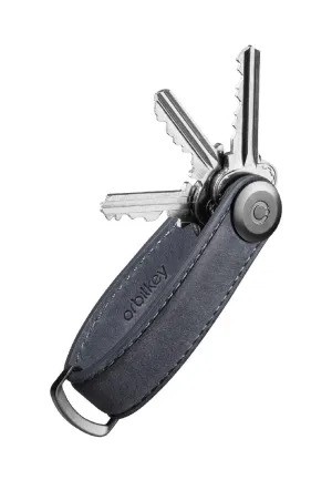 Orbitkey Crazy Horse Leather Steel Grey