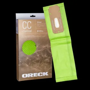 Oreck OEM Paper Bag Type "CC" - High Density Saniseal Allergen