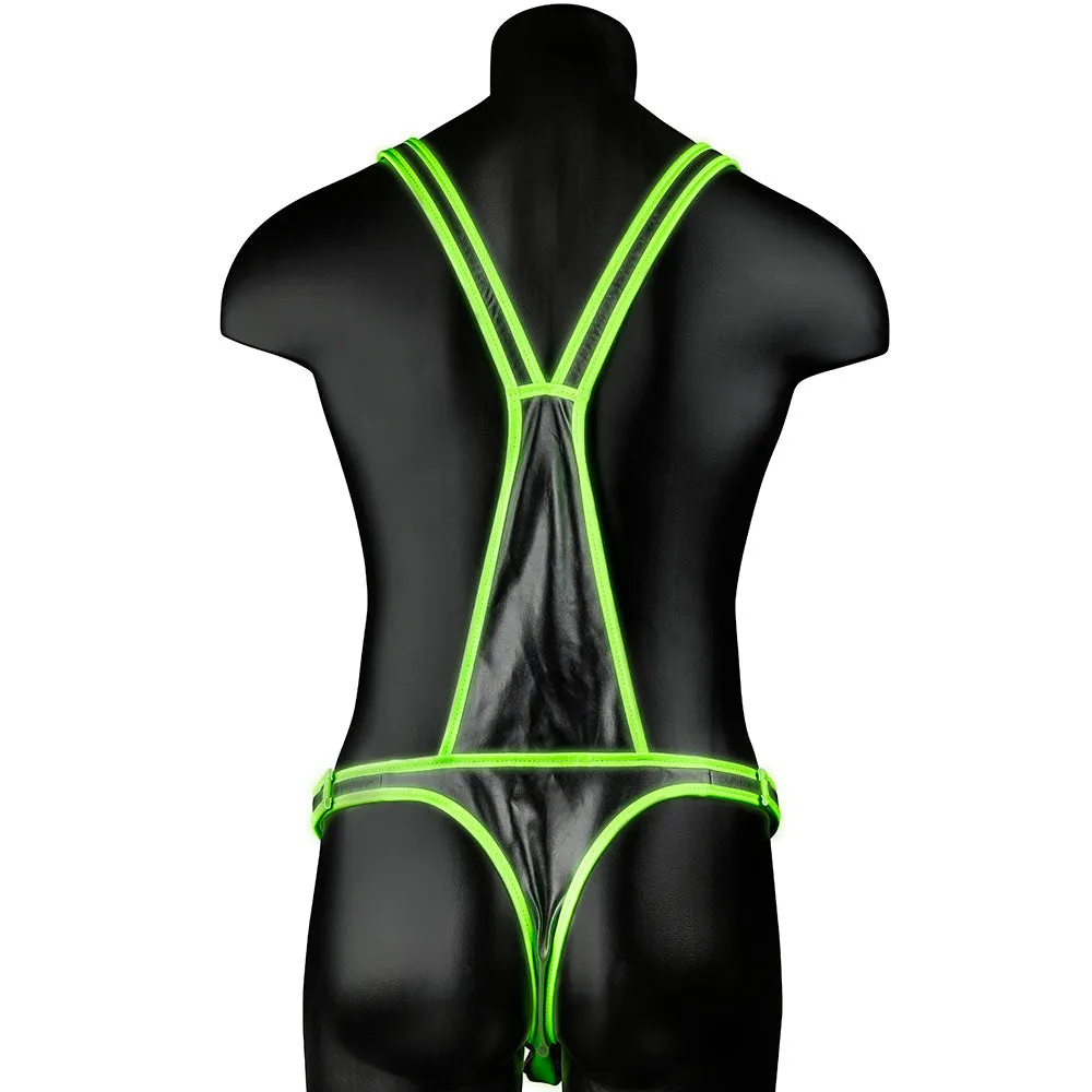 Ouch! Glow In The Dark Full Body Harness /M