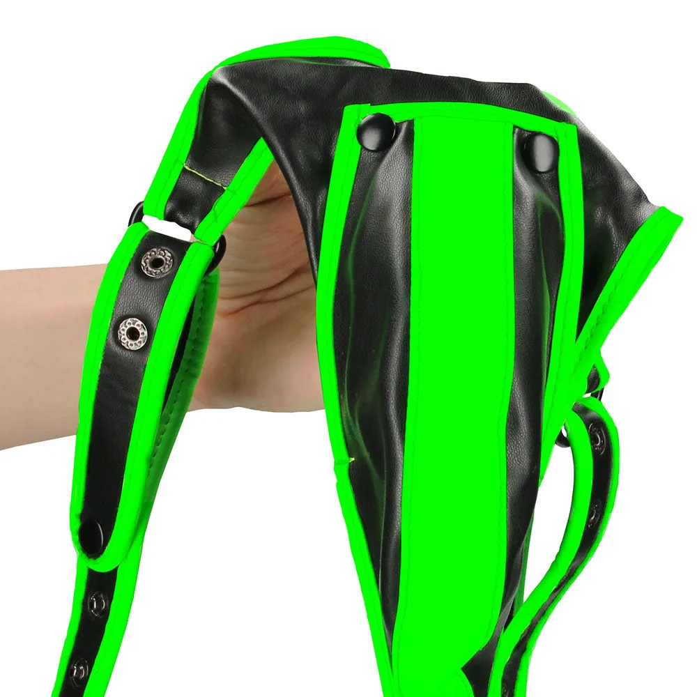 Ouch! Glow In The Dark Full Body Harness /M