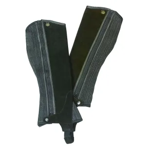 Ovation Ribbed Suede Half Chaps