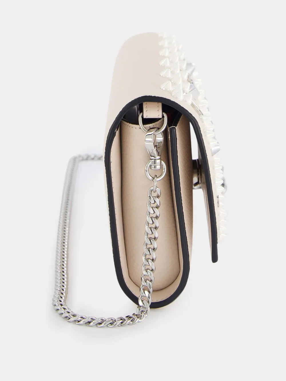 Paloma Embellished Leather Clutch