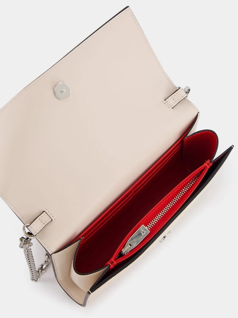 Paloma Embellished Leather Clutch