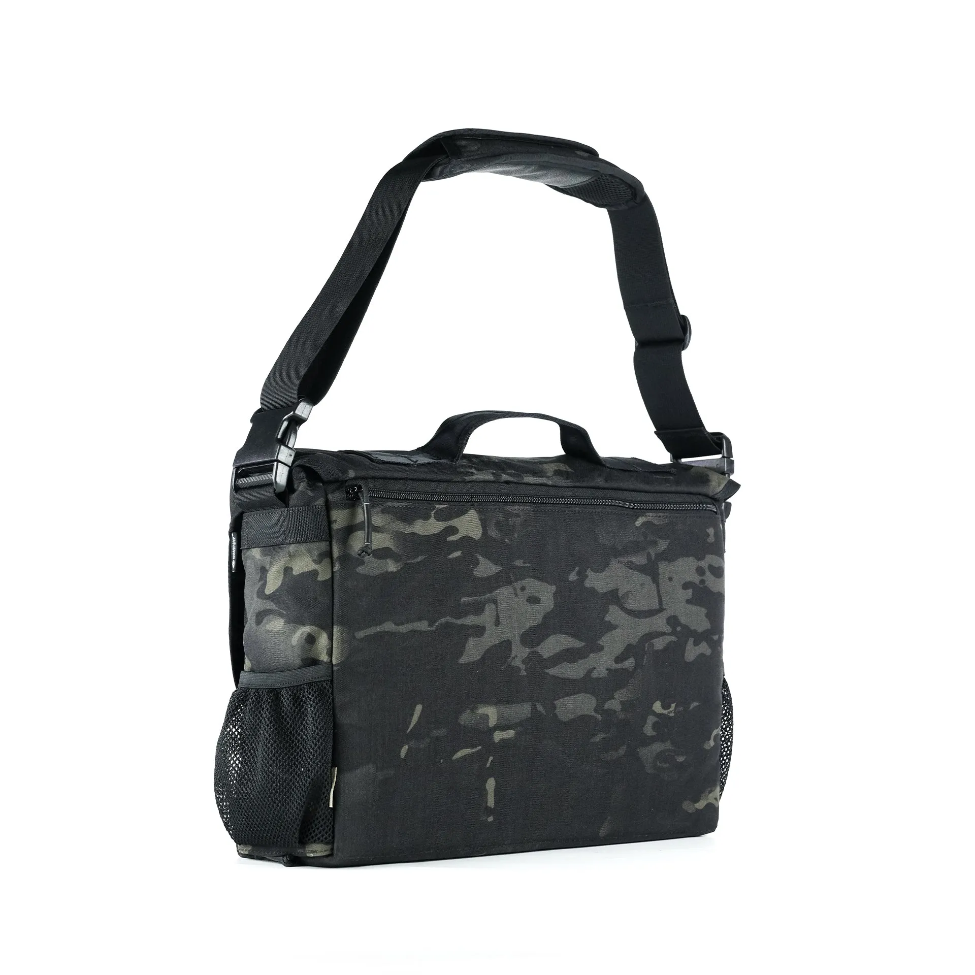 Parabellum® RAVEN™ Tactical Messenger Bag Multicam Black