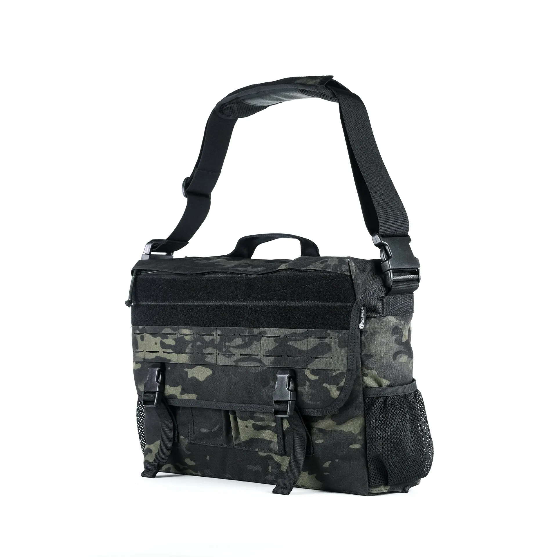 Parabellum® RAVEN™ Tactical Messenger Bag Multicam Black