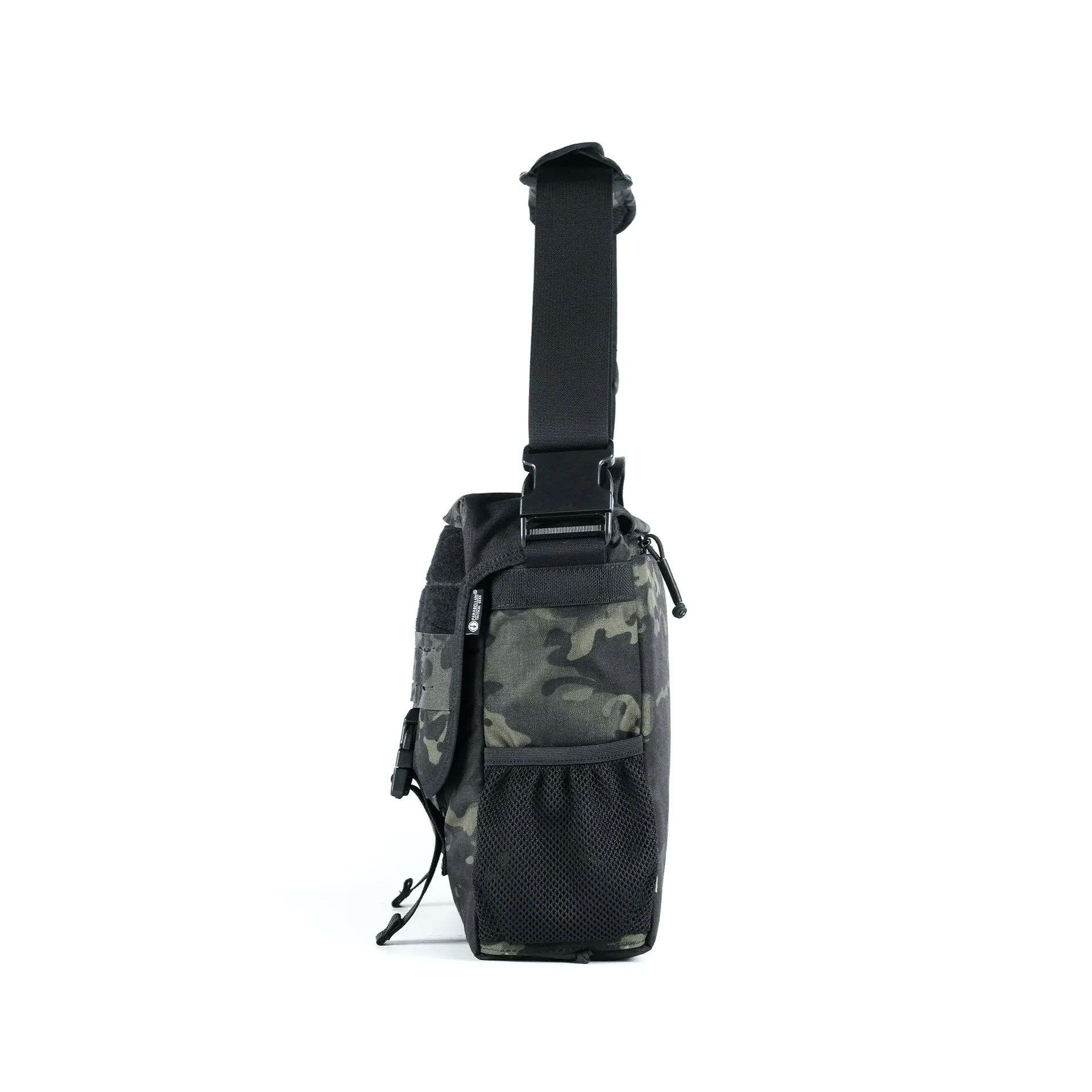 Parabellum® RAVEN™ Tactical Messenger Bag Multicam Black