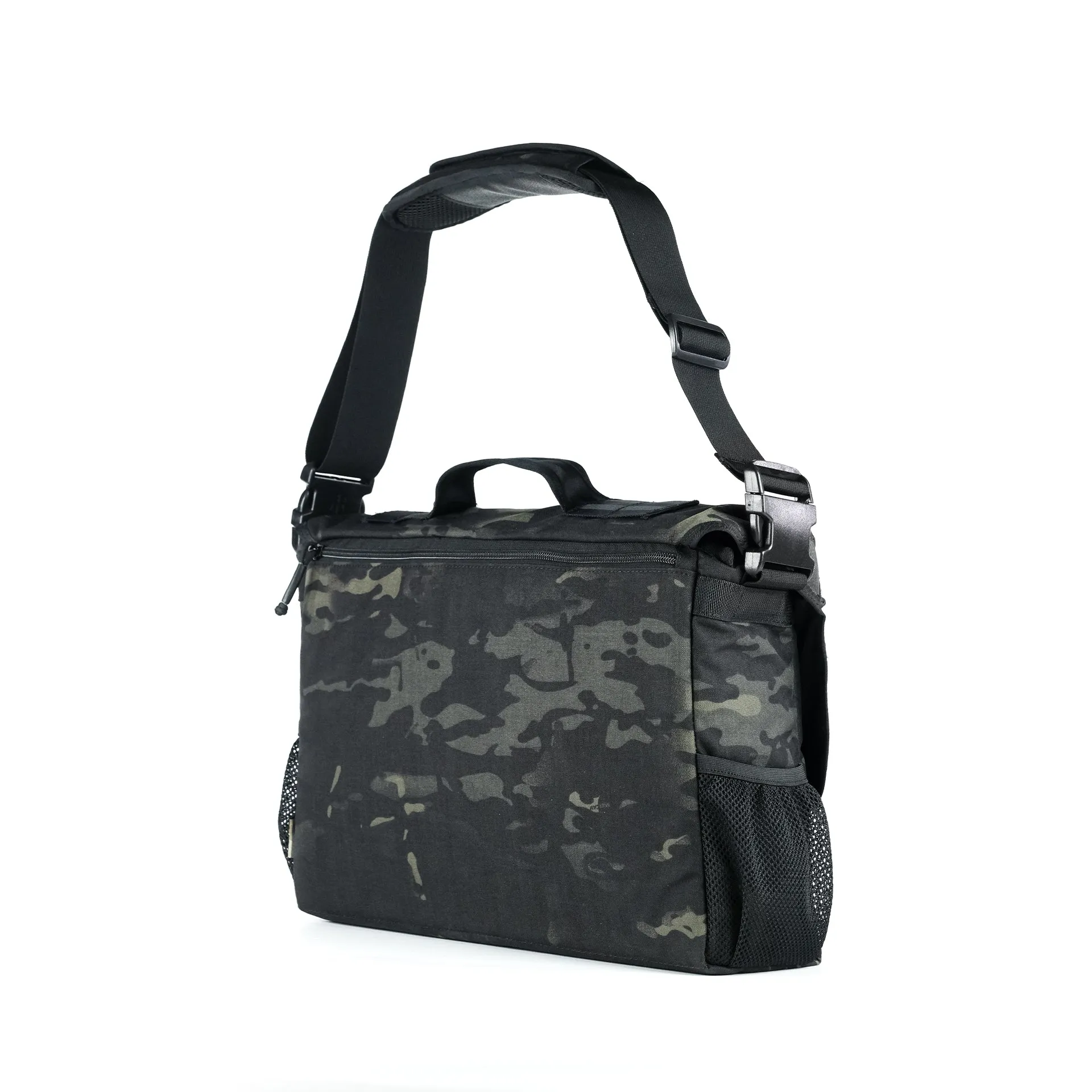 Parabellum® RAVEN™ Tactical Messenger Bag Multicam Black